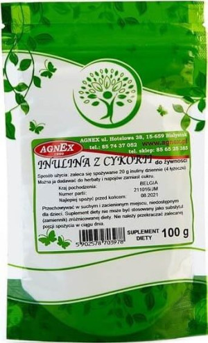 Inulina z cykorii 100g AGNEX