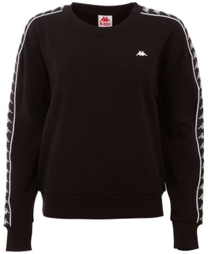 Bluza damska Kappa Hanka czarna 308004 19-4006