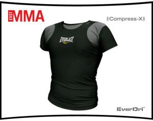 Everlast Rashguard Z Krótkim Rękawem Black/grey - S