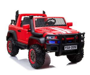 Mega Dzip 4x4, Miękkie Koła Eva, Miękkie Siedzenie, Panel, Full Opcja /ysa0