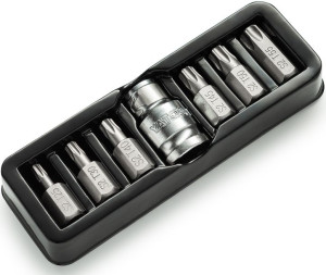 Zestaw nasadek kluczy TORX komplet 7 el.