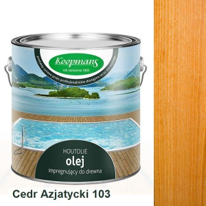 HOUTOLIE OLEJ TARASOWY 5 l Koopmans 103 Cedr azjatycki
