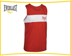 Everlast Bezrękawnik Bokserski Red/white - Xl