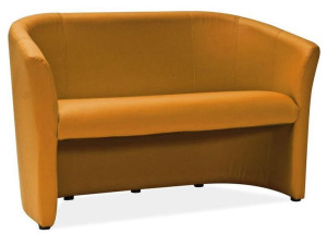 Sofa TM-2 JASNY BRĄZ ekoskóra SIGNAL