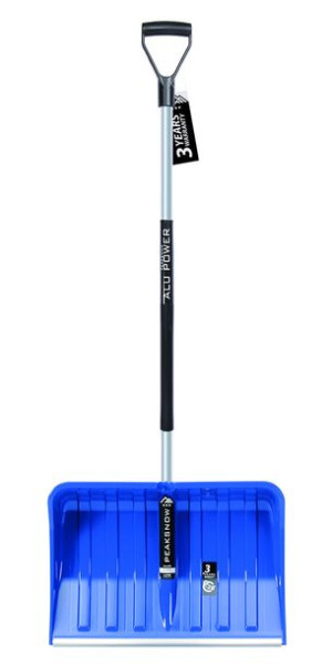 Łopata do śniegu Zgarniacz IL3TBE ERGONOMICZNA z metalowym trzonem