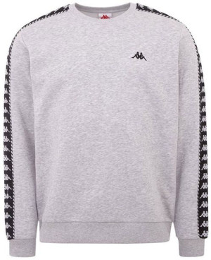 Bluza męska Kappa Ildan szara 309004 15-4101M
