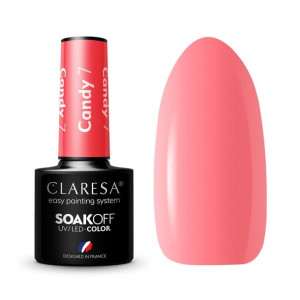 Claresa Lakier hybrydowy CANDY 7 - 5g