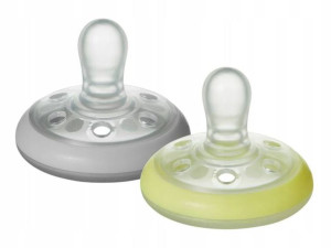 Smoczek Uspokajający Breast Night Time 6-18 m Tommee Tippee