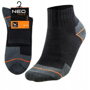 NEO SKARPETY ROBOCZE NISKIE roz. 39-42 czarne
