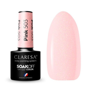 Claresa Lakier hybrydowy PINK 503 - 5g