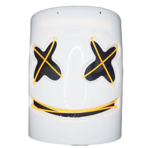 Świecąca maska ledowa Marshmello