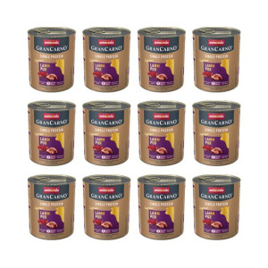 Pakiet Animonda GranCarno Single Protein Jagnięcina 12 x 800 g