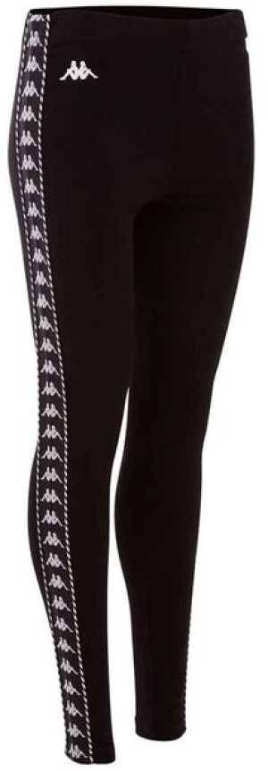 Legginsy damskie Kappa Isadoma czarne 309075 19-4006