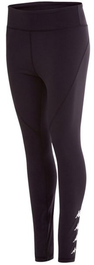 Legginsy damskie Kappa Iasmina czarne 309098 19-4006