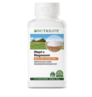 Wapń z magnezem w tabletkach do żucia NUTRILITE™