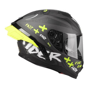 Kask Lazer Rafale Sr Ride Oni Grey/fluo Gratisy