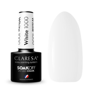 Claresa Lakier hybrydowy WHITE 1000 - 5g