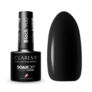Claresa Lakier hybrydowy BLACK 900 - 5g