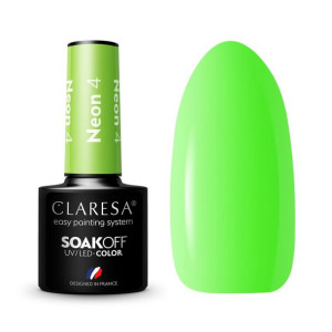 Claresa Lakier hybrydowy NEON 4 - 5g
