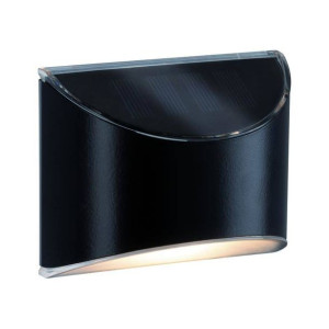 Outdoor Solar oświetlenie elewacji IP44 3000K Metal/Tworzywo sztuczne Szary