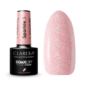 Claresa Lakier hybrydowy SPARKLE 3 - 5g