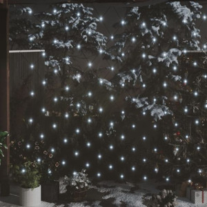 Lumarko Siatka lampek, zimne białe światło, 3x2 m, 204 LED