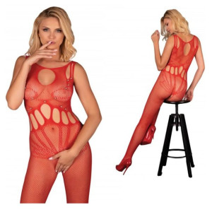 Sex Bodystocking AMAHIL RED rozm S/L Bielizna Erotyczna