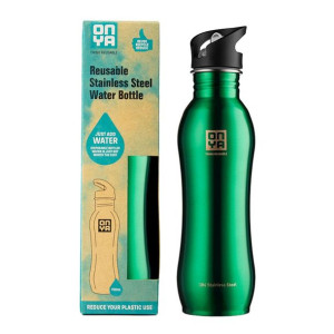 Butelka na napoje Stainless Steel Drink Bottle 750 ml Onya - green