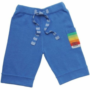 Tęczowe Spodnie Niebieskie Rainbow Trousers Blue