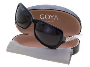 Goya G 210 CZ - Okulary przeciwsłoneczne z filtrem polaryzacyjnym czarne mu
