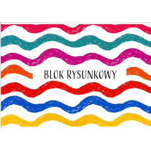 Blok Rysunkowy 20 Białych Kartek A4 80g/m2