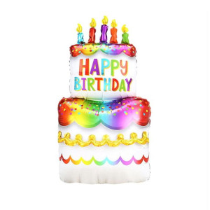 Balon 24" Tort Happy Birthday
