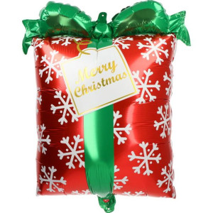 Balon 22" Prezent Merry Christmas