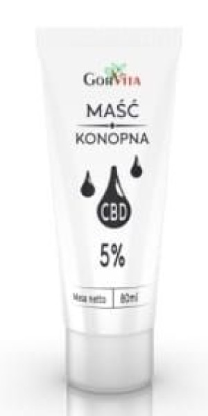Gorvita Maść Konopna Cbd 5% 80 Ml