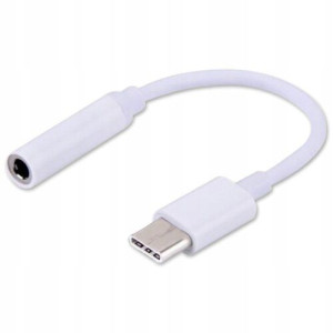 Adapter Kabel Usb-c Do Gniazda Słuchawek Mini Jack