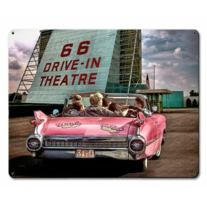 Szyld 30x38, Route 66 Drive, USA Hit Prezent