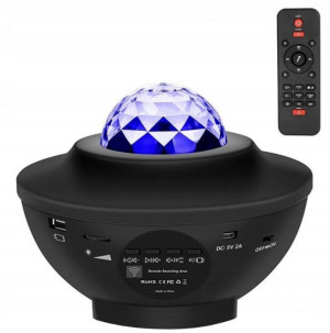 Projektor światła LED PROJEKTOR GWIAZD LAMPKA GŁOŚNIK BLUETOOTH