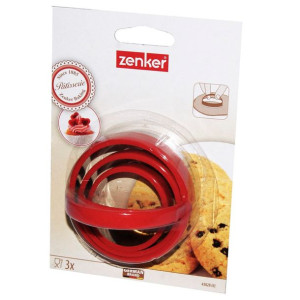 Foremki do wykrawania z uchwytem, 3 sztuki ZENKER 43028