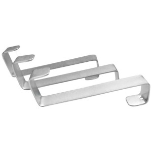 Wieszak do drzwi i szaf inox FACKELMANN 61451