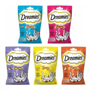DREAMIES przysmak dla kota mix smaków 5x60g