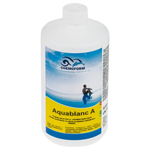 Aquablanc A 1L Płyn metoda tlenowa do basenu basen  dezynfekcji