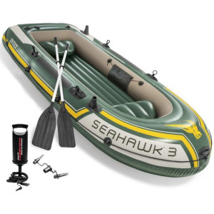 Ponton Seahawk 3 Set Intex 68380 wiosła 295 x 137 x 43 cm