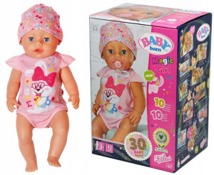Duża Lalka Baby Born Interaktywna Magic Girl 43cm