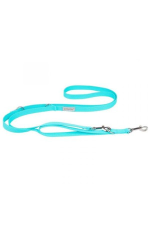 Amiplay Smycz Regulowana 7w1 Samba Rozmiar M 100-200 cm Turkusowa