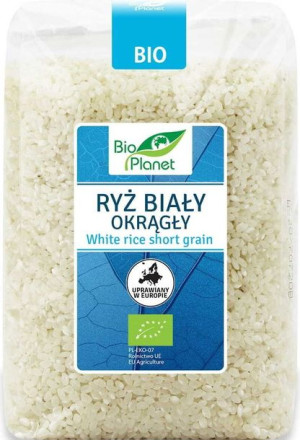 Ryż Biały Okrągły Bio 1 Kg - Bio Planet