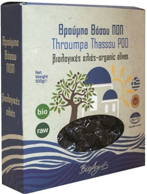 Oliwki Throumba Suszone Bio 500 G - Bio Agros