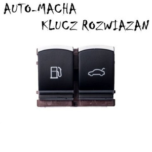 Volkswagen Passat B6 przycisk otwierania wlewu