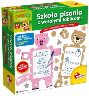 Szkoła pisania z wesołymi tablicami LISCIANI