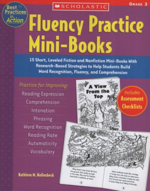 Scholastic Fluency Practice Mini-Books Grade 3