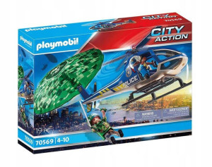 Playmobil City Ucieczka ze spadochronem 70569